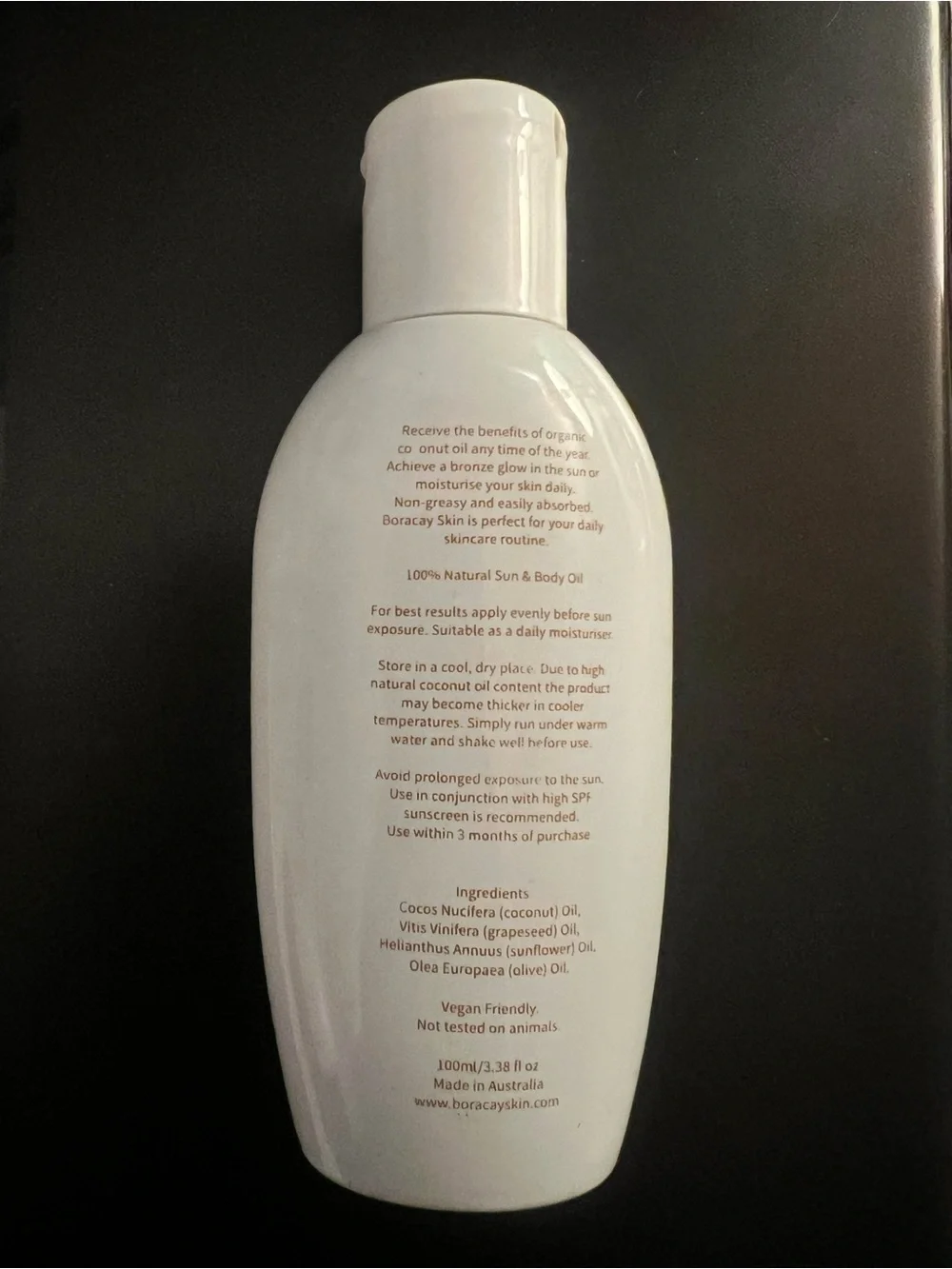 Boracay natural & body oil
